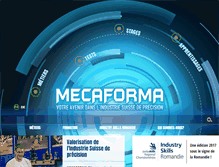 Tablet Screenshot of mecaforma.ch